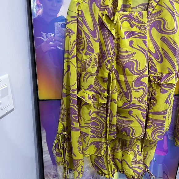 ASYOU chiffon tie bold abstract graphic set - Picture 9 of 12